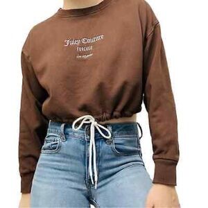 Juicy Couture Forever 21 Cropped Sweatshirt